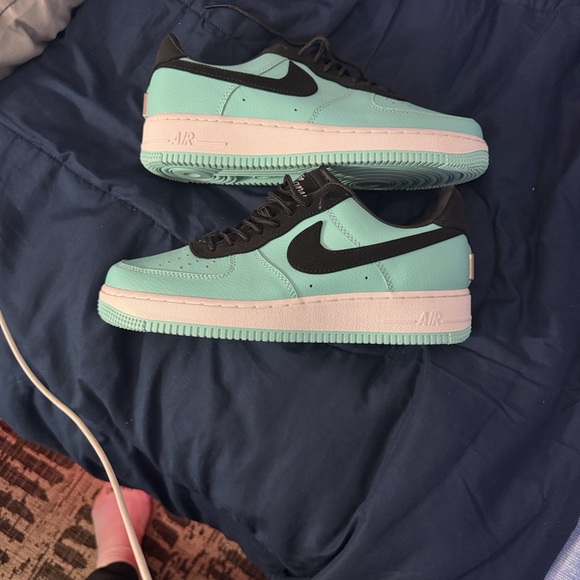 Tiffany & Co. Blue and Black Sneakers - Picture 3 of 5